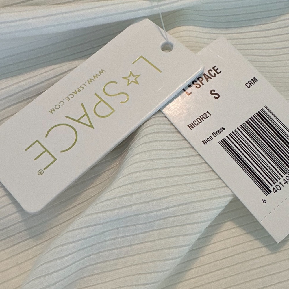 L*SPACE NWT Nico Dress - Cream - Size Small - Picture 14 of 16